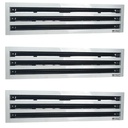 Difusor lineal de 3 ranuras 615 mm